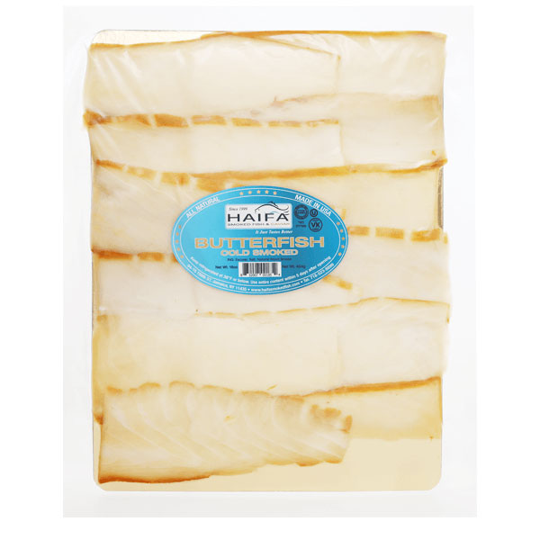 Cold Smoked Sliced Butterfish – 1 lb (454gr)